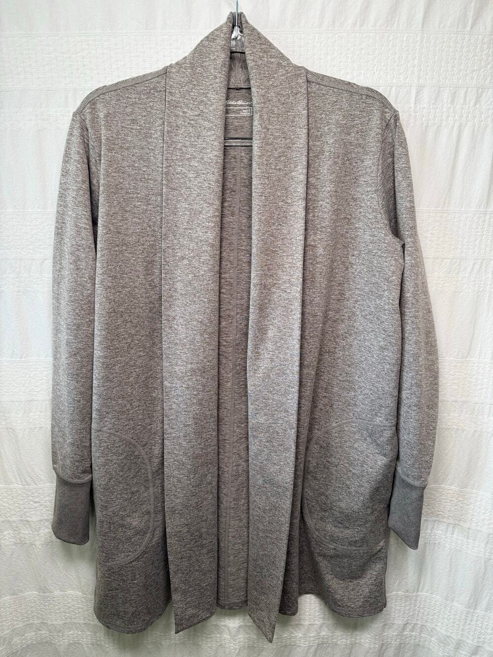 Eddie Bauer Women's Train Ascent Long Line Wrap Cardigan, Size Large